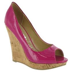 Moda In Pelle Female Gwen Fuschia Patent Leather Patent Upper Manmade Lining Manmade Lining in Fuschia