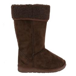 Moda In Pelle Female Kumfi Brown Alcantara Fabric Upper Fabric Lining Fabric Lining Calf/Knee in Brown