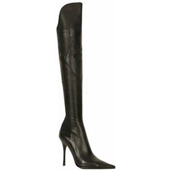 Moda In Pelle Female Wyn Black Leather Leather Leather Upper Fabric Lining Fabric Lining in Black Leather