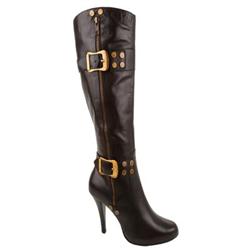 Moda In Pelle Female Zorra Brown Leather Leather Upper Leather Lining Leather Lining Calf/Knee in Brown