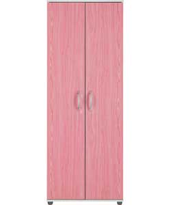 2 Door Wardrobe - Pink