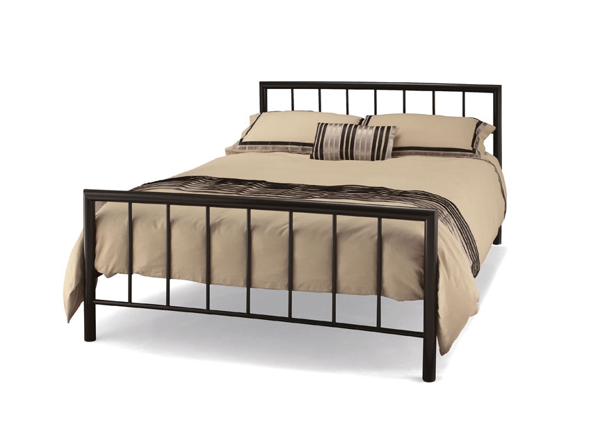 Black King Size Bedstead