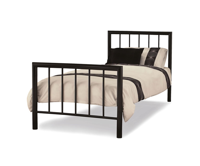 Black Single Bedstead