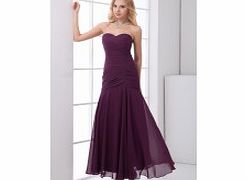 Modern Sweetheart Bridesmaids Wedding Party Grape