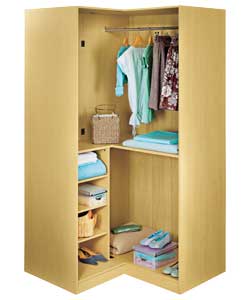 modular Corner Wardrobe Conversion Pack - Oak