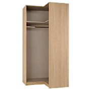 Corner Wardrobe Frame, Oak