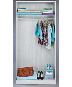 modular Double Wardrobe - White