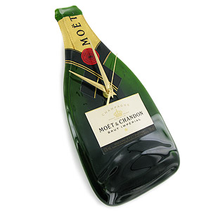 Champagne Bottle Clock