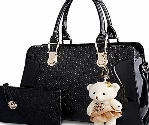 Molhome Trend of Mobile Shoulder Messenger Bag for Ladies Fashion Handbags in Black