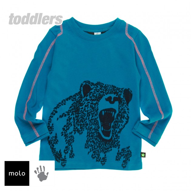 Boys Molo Rocky Long Sleeve T-Shirt - Upbeat