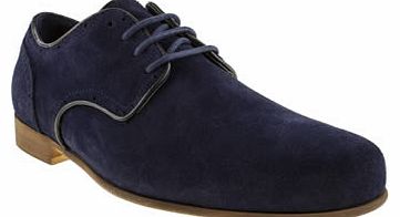 mens momentum navy brogue gibson shoes