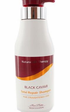 Mon Platin Professional Mon Platin 500ml Natural Silk Therapy Black Caviar Total Repair Shampoo for Straighten Hair