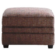 Monaco footstool, mocha