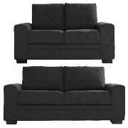 large & regular sofa, charcoal