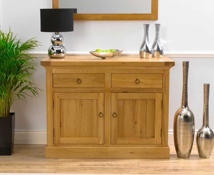 Monaco Oak Medium Sideboard