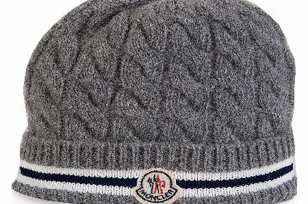 MONCLER Beretto Grey Beanie