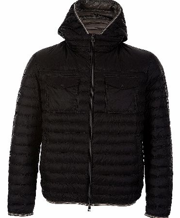 MONCLER Clovis Padded Black Jacket