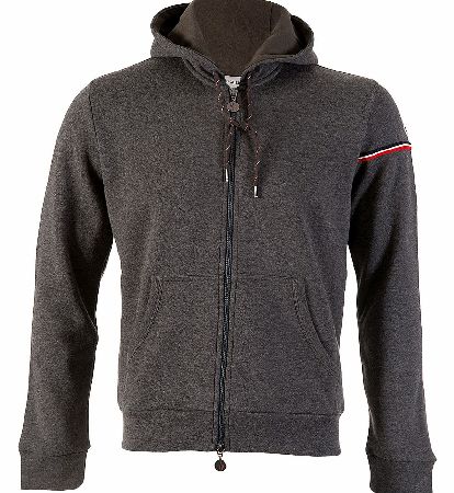 MONCLER Grey Maglia Hoody