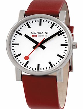 Mondaine A6603034411SBC Unisex Evo White Dial