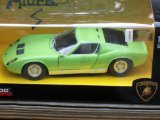 MONDO MOTORS 1/24 LAMBORGHINI MIURA P 400CTN 12:- 4 x RED,GREEN,YELLOW