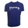 Money Embroided Lace T-Shirt (Blue Depths)