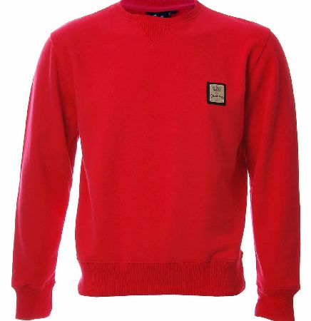 Money Purity Crew Neck Sweat Dark Red