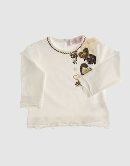 TOP WEAR Long sleeve t-shirts GIRLS on YOOX.COM