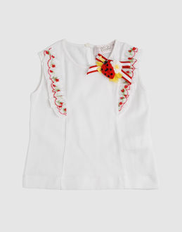 TOPWEAR Sleeveless t-shirts GIRLS on YOOX.COM