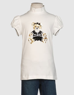 TOPWEAR Short sleeve t-shirts GIRLS on YOOX.COM