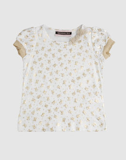 TOP WEAR Short sleeve t-shirts GIRLS on YOOX.COM