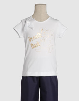 TOPWEAR Short sleeve t-shirts GIRLS on YOOX.COM