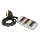 3-Way SCART Adapter