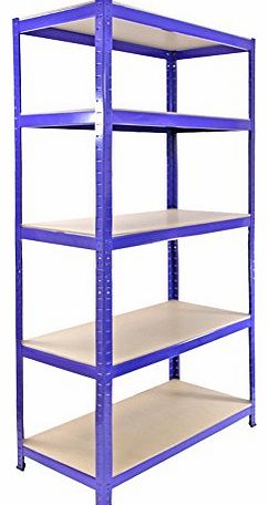 Monster Racking 90 x 45 x 180 cm Steel Shelving Units/ Racking Bays, Pack of 1, Blue