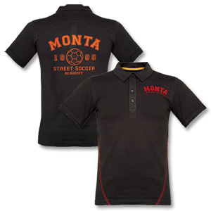 Monta Shinju Polo Shirt - Dark Grey