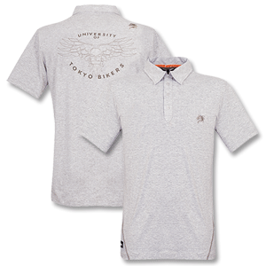 Shinju Tokyo Bikers Polo - Grey