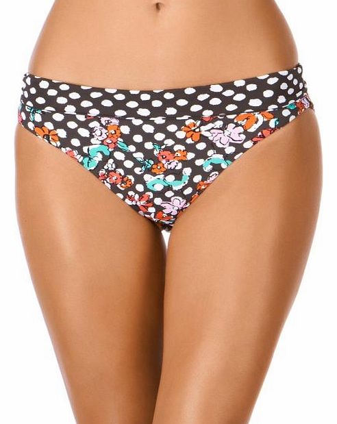 Womens Moontide Screen Sirens Banded Bikini