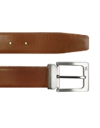 Bruxelles - Smooth Cognac Calf Leather Belt