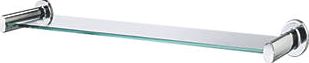 Moretti, 1228[^]8085H Ultimo Chrome Glass Shelf 500 x 115 x