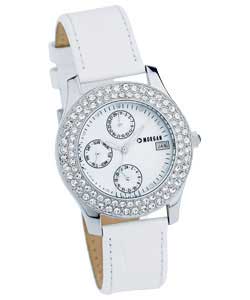 morgan Ladies Mother of Pearl Watch