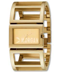 Morgan Ladies Open Link Semi Bangle Watch