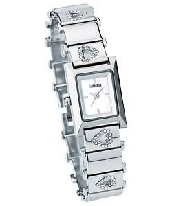 Ladies Watch with Silver Bracelet Strap