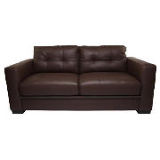 Large Leather Sofa, Brown