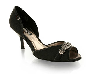 Peep Toe Court Shoe