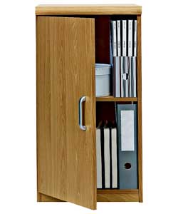 morgan Single Door Cupboard - Oak Finish