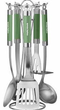 5 Piece Kitchen Utensil Set - Sage