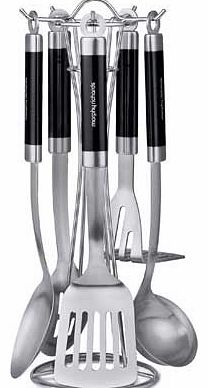 5 Piece Utensils Tool Set - Black