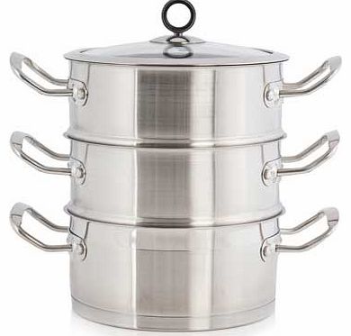 Accents 18 Steamer - Steel