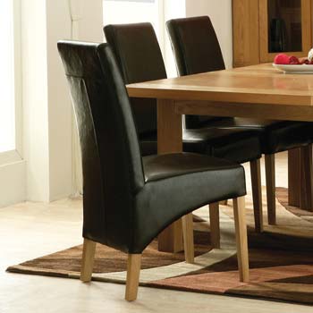 Morris Furniture Artisan Solid Oak Padded Back