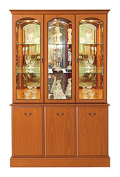 Clarence 3 Door Display Cabinet