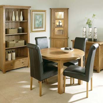 Grange Round Extending Dining Set